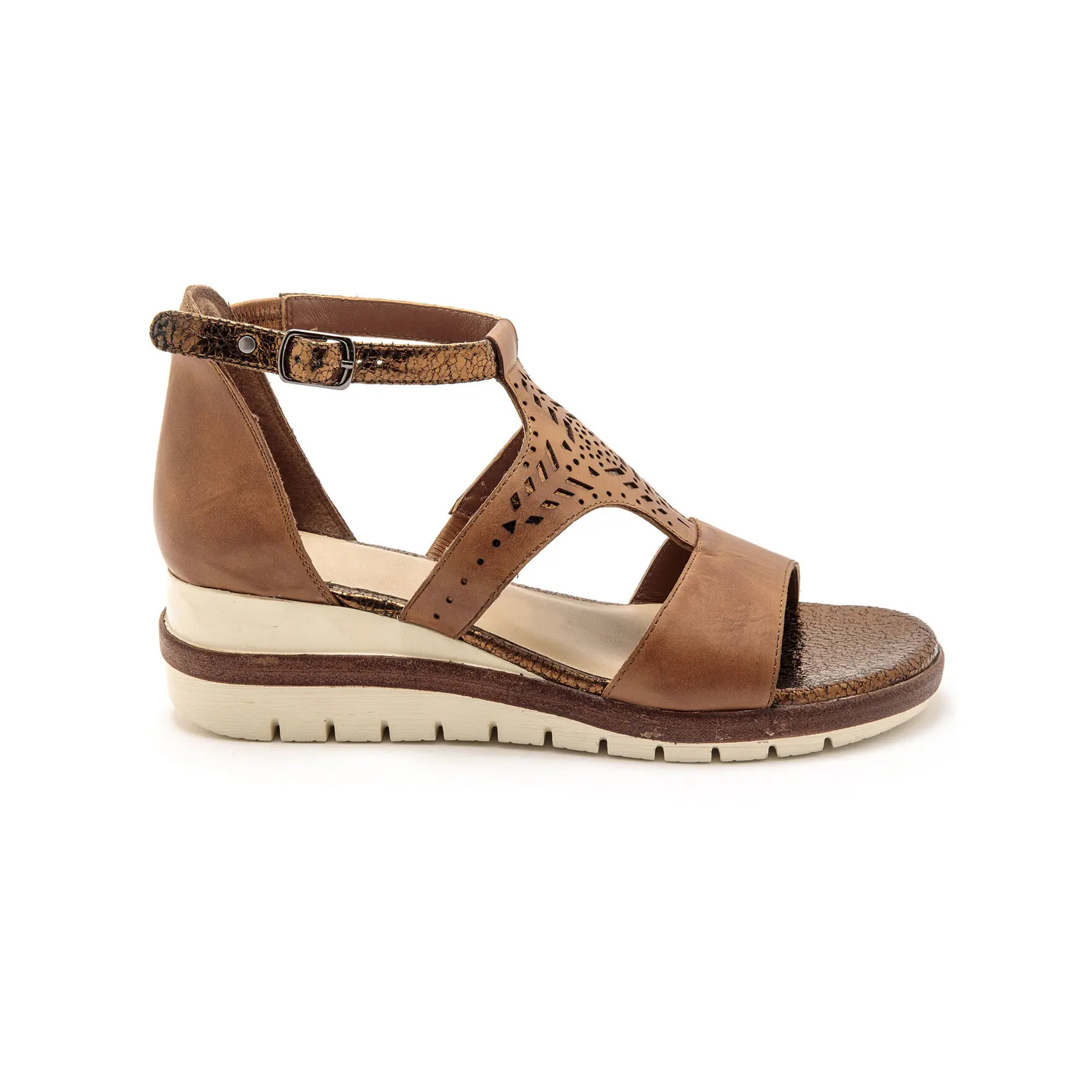 Ledersandalen für Frauen Pédiconfort