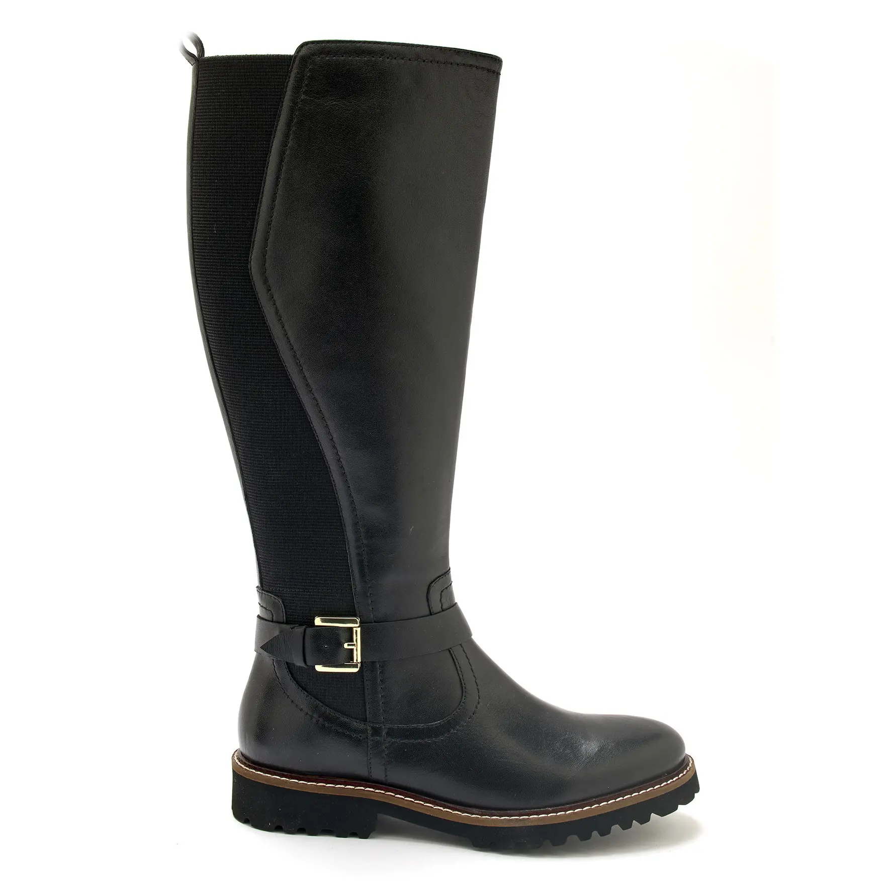 Damen Stiefel mit Reißverschluss aus Leder Pédiconfort