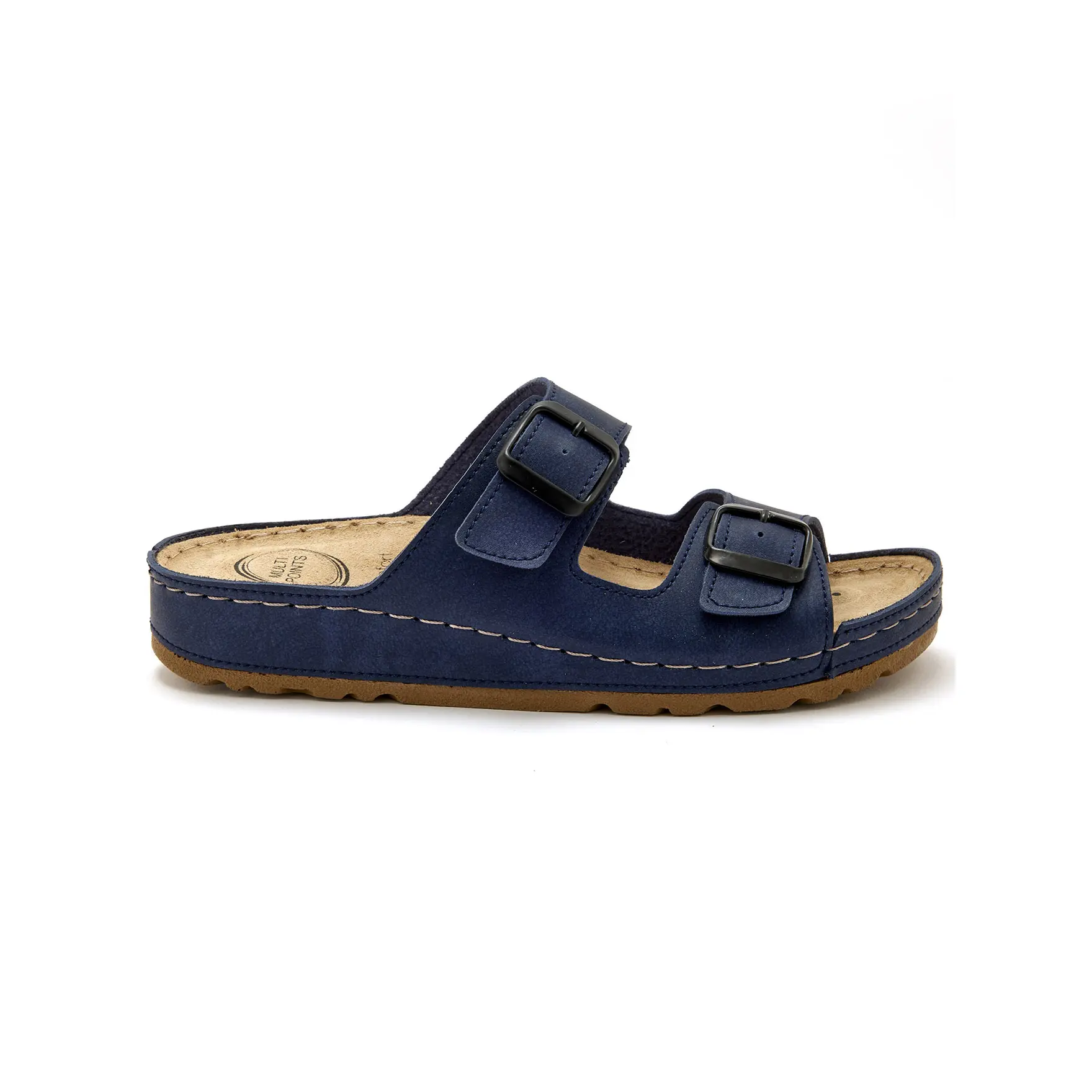 Extra wide women's reflexology mules Pédiconfort