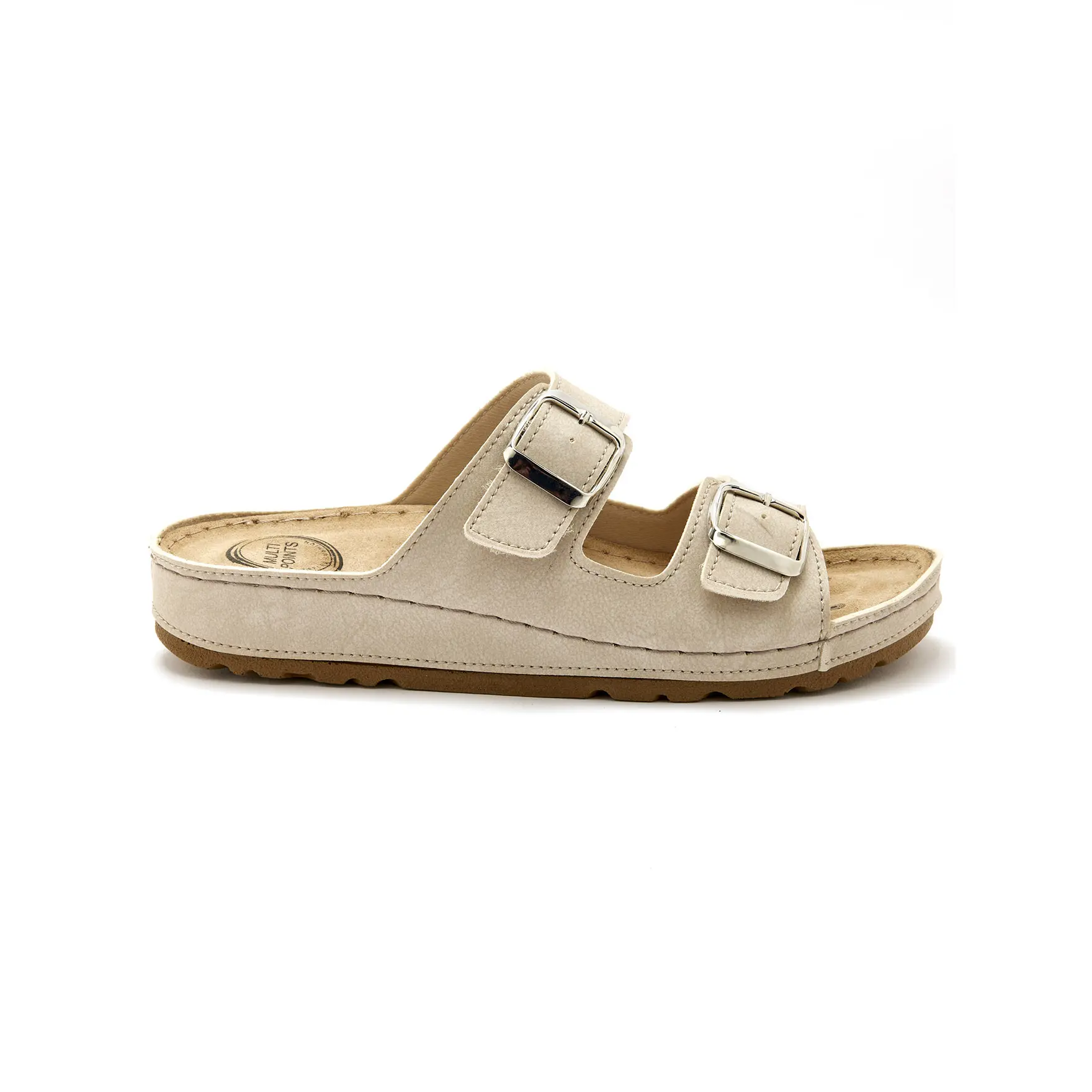 Extra wide women's reflexology mules Pédiconfort