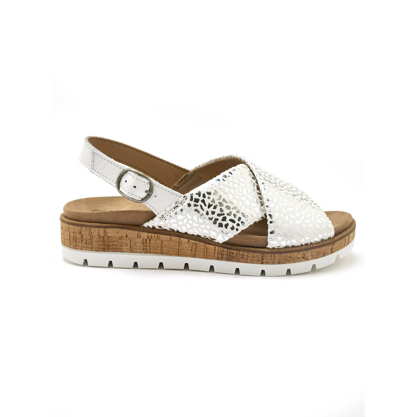 Ledersandalen für Frauen Pédiconfort