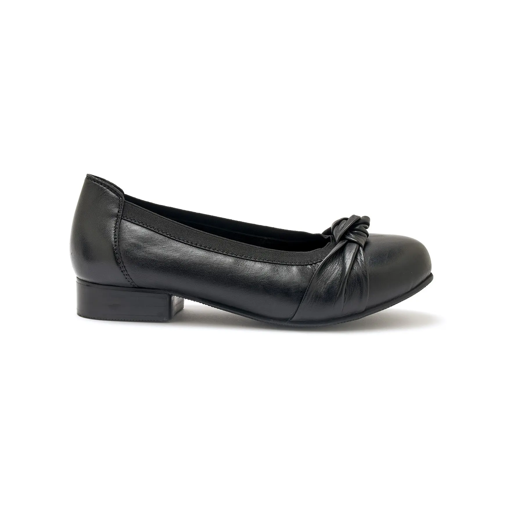 Pédiconfort Noir Ballet Flats Woman
