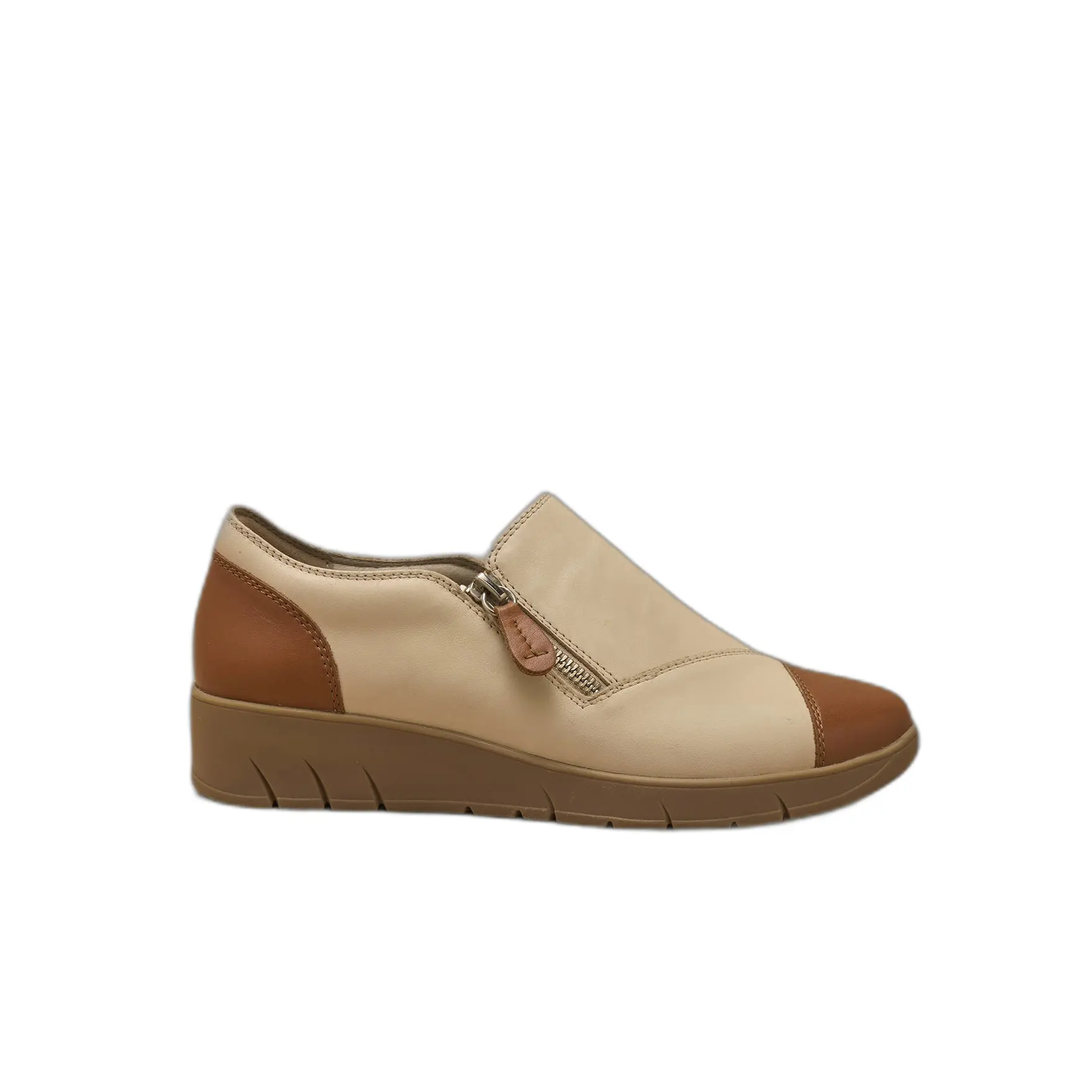 Image of Damen Slipper mit Elastik Pédiconfort