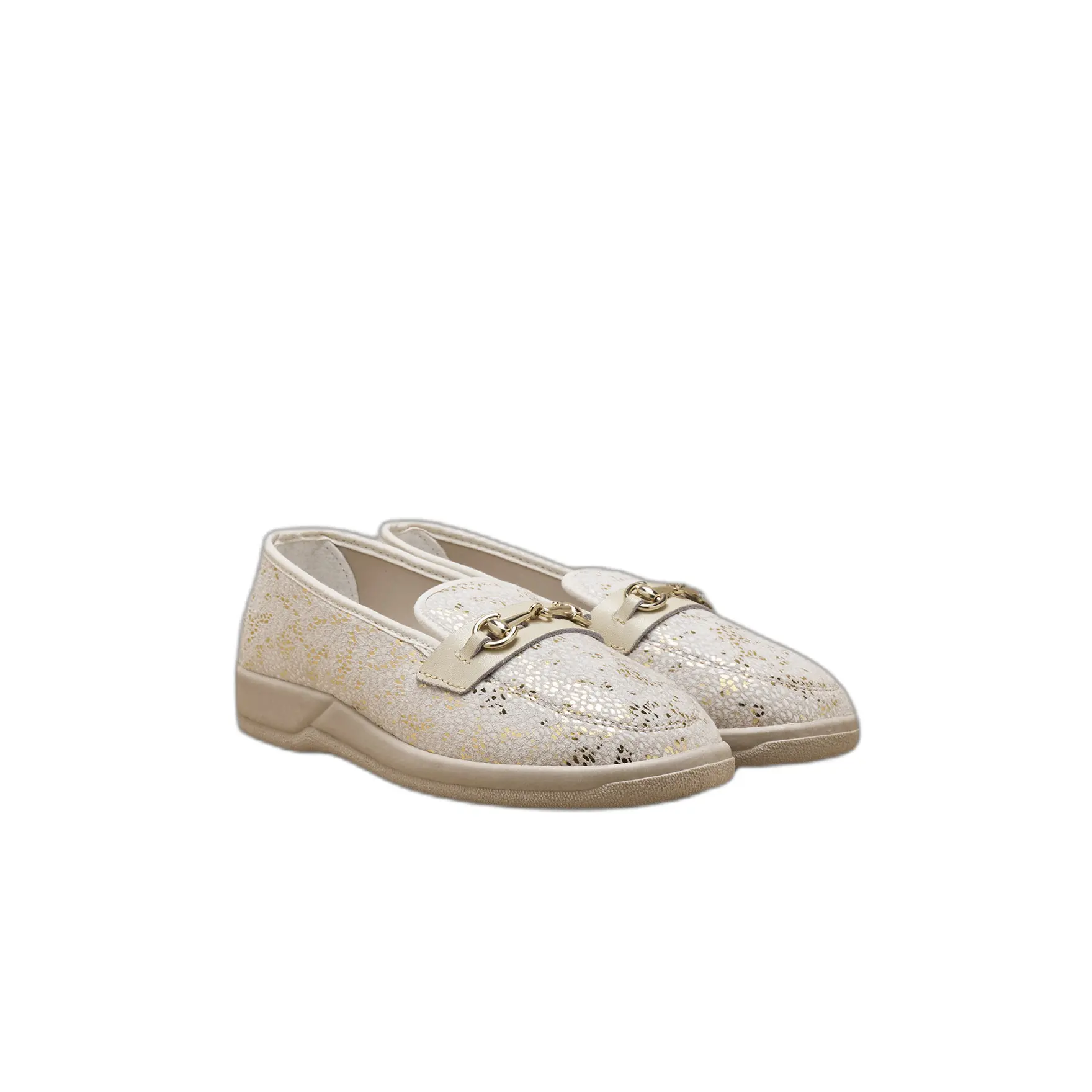 Pediconfort - Mocasines Mujer, Beige (Beige), 36 EU