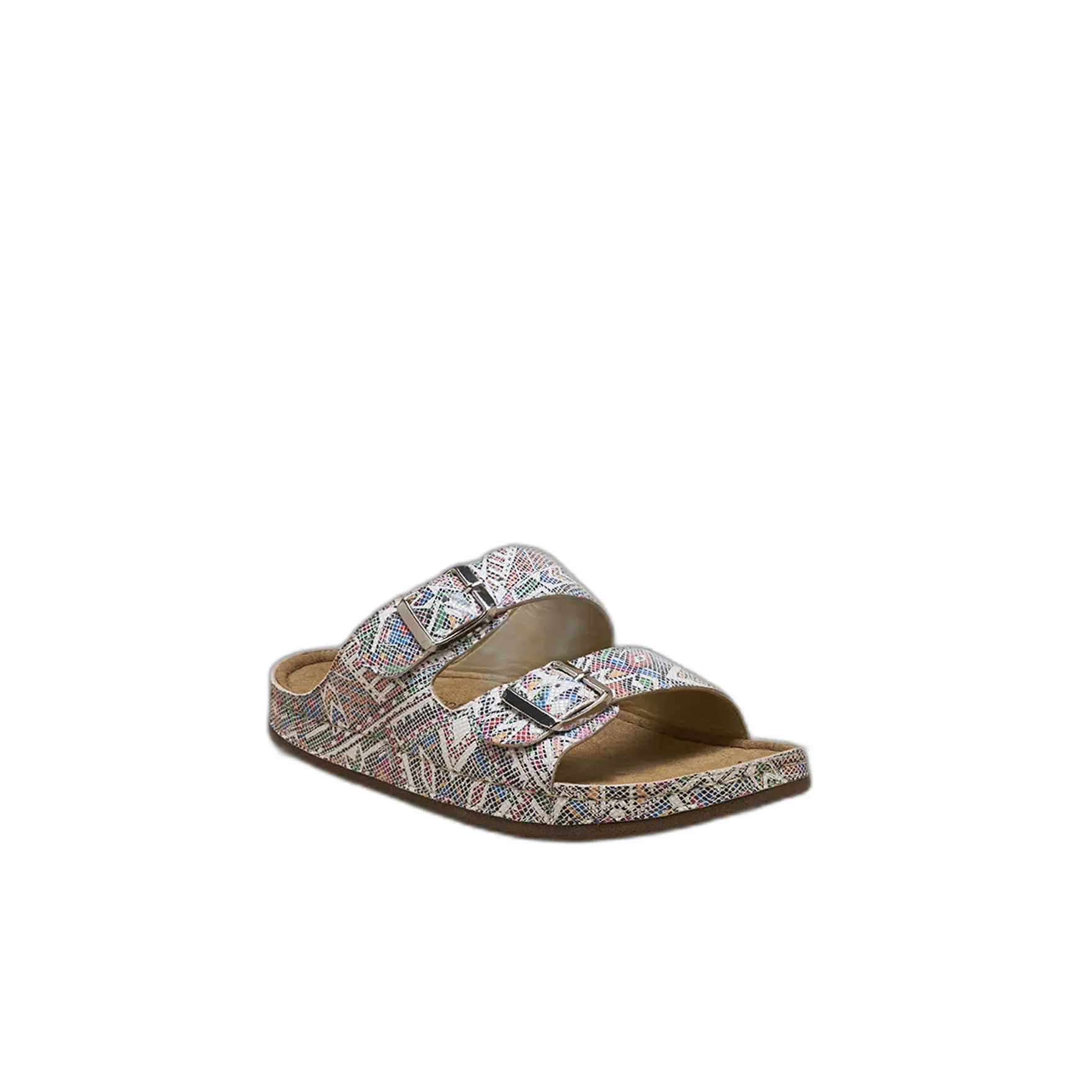 Extra wide women's reflexology mules Pédiconfort