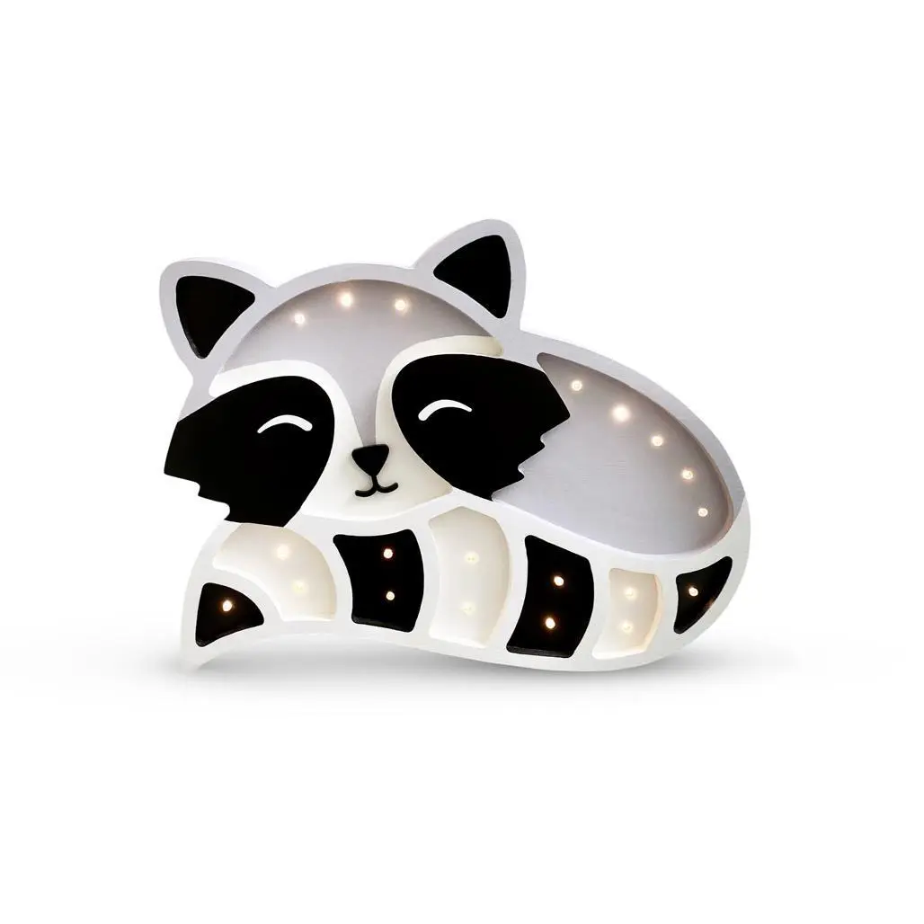 1122201222209 - Handgefertigte Lampe Raccoon