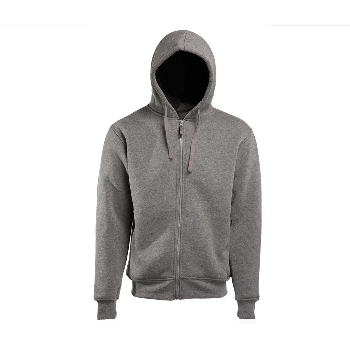 Sherpa fleece lined zip-up hoodie Pen Duick Street