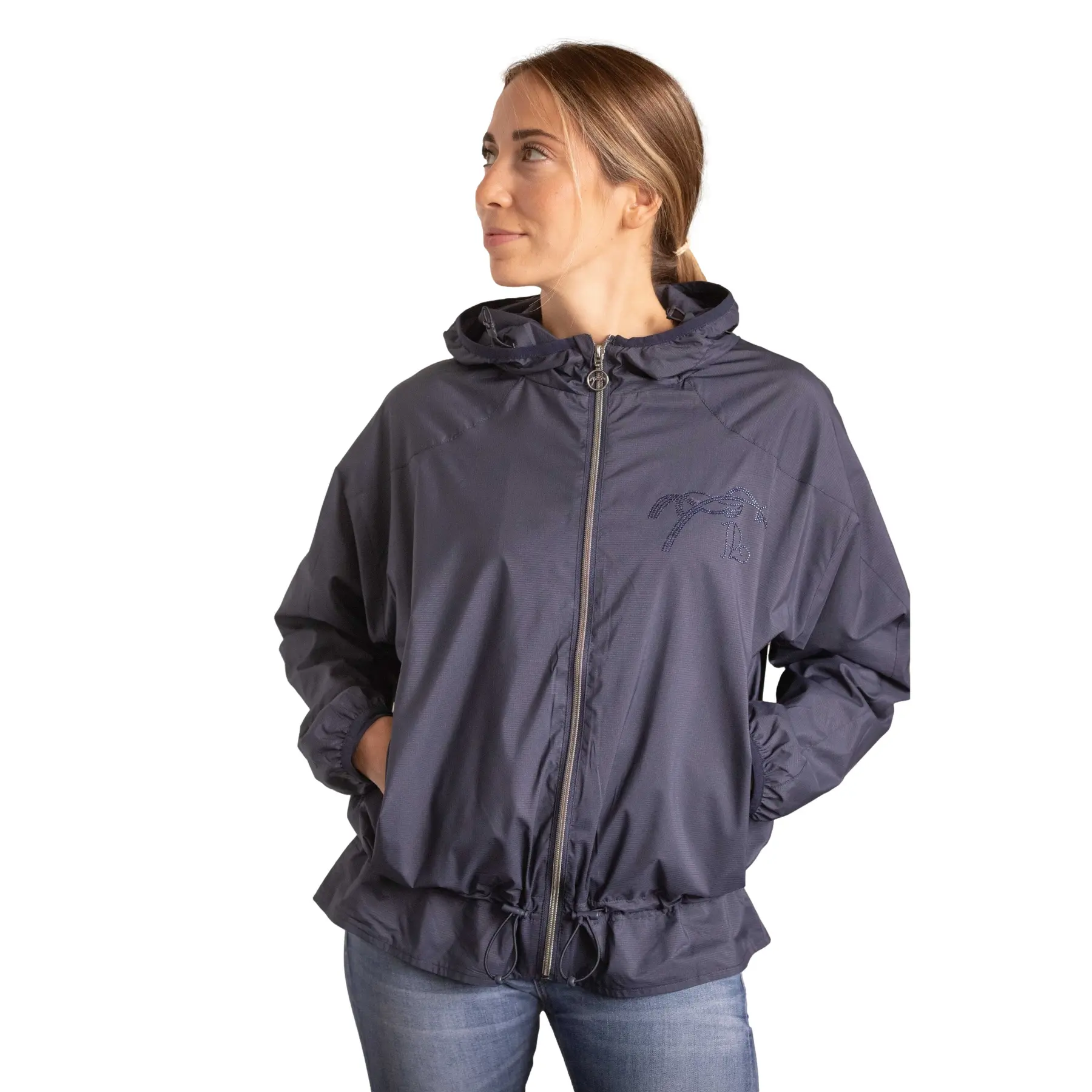 Comparer les prix de Veste imperméable équitation à capuche femme Pénélope Tahori