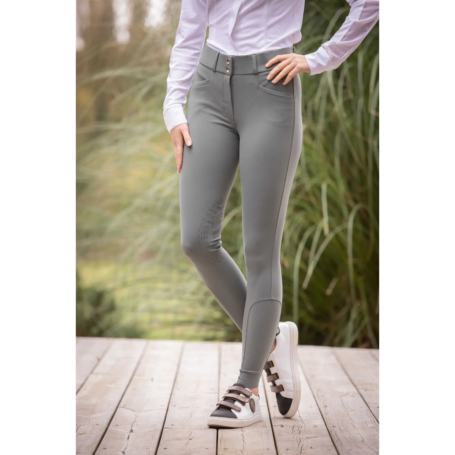 Reithose full grip Damen Pénélope Majestic