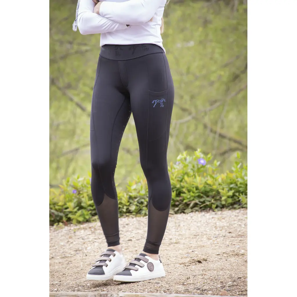 Women's full grip riding leggings PÃ©nÃ©lope Delphe