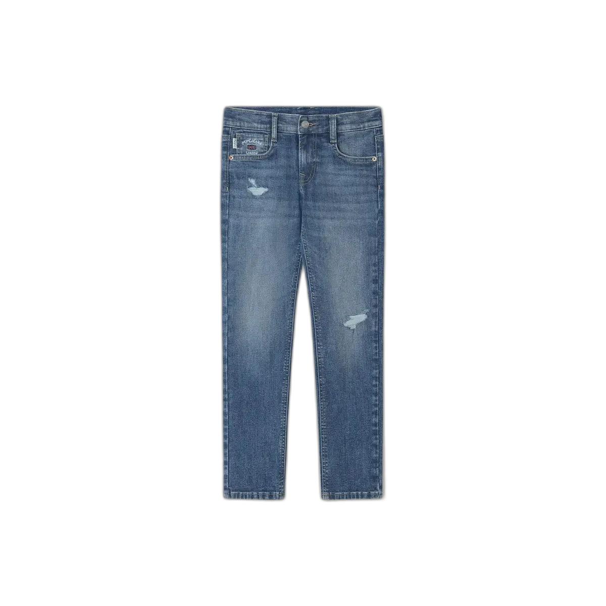 8447166636957 - Slim Fit Jeans für Kinder mittelblau gewaschen Pepe Jeans
