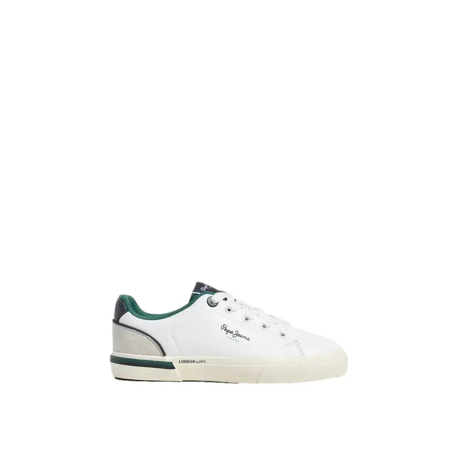 Pepe Jeans Blanc Children's Trainers Kenton Campus