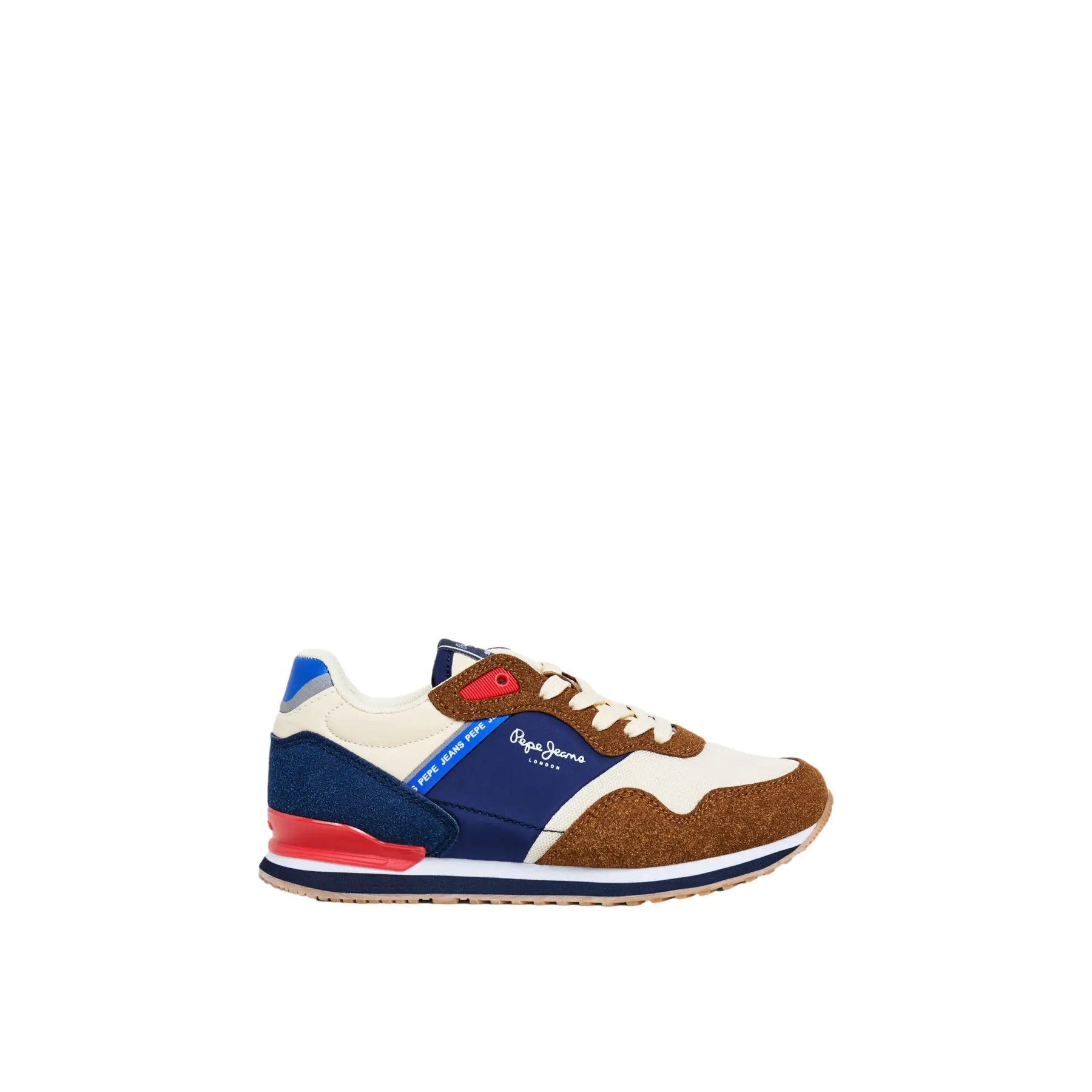 Pepe Jeans Unisex Kids Beige Children's Trainers Lodon Sight