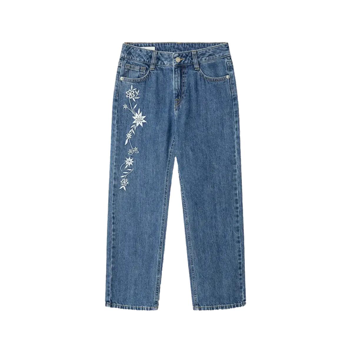8447508177278 - Mädchen Regular Jeans mit Blumenmuster Robyne
