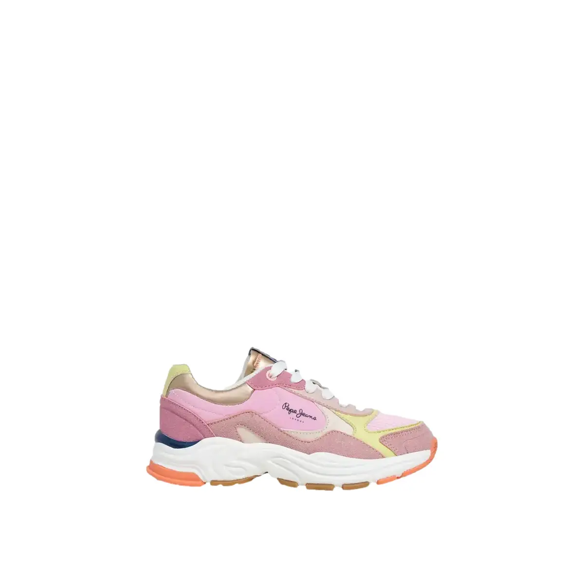 Pepe Jeans Girls Rose Trainers Mave Neon G
