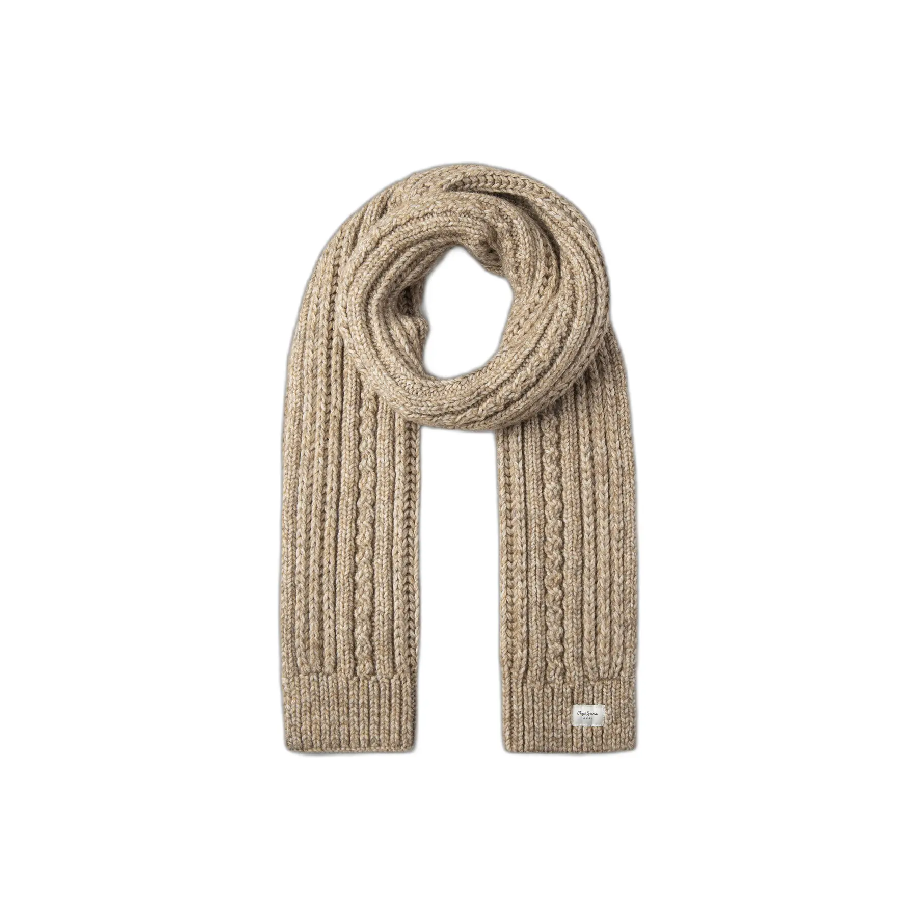 Pepe Jeans Women's Beige Scarf Francis