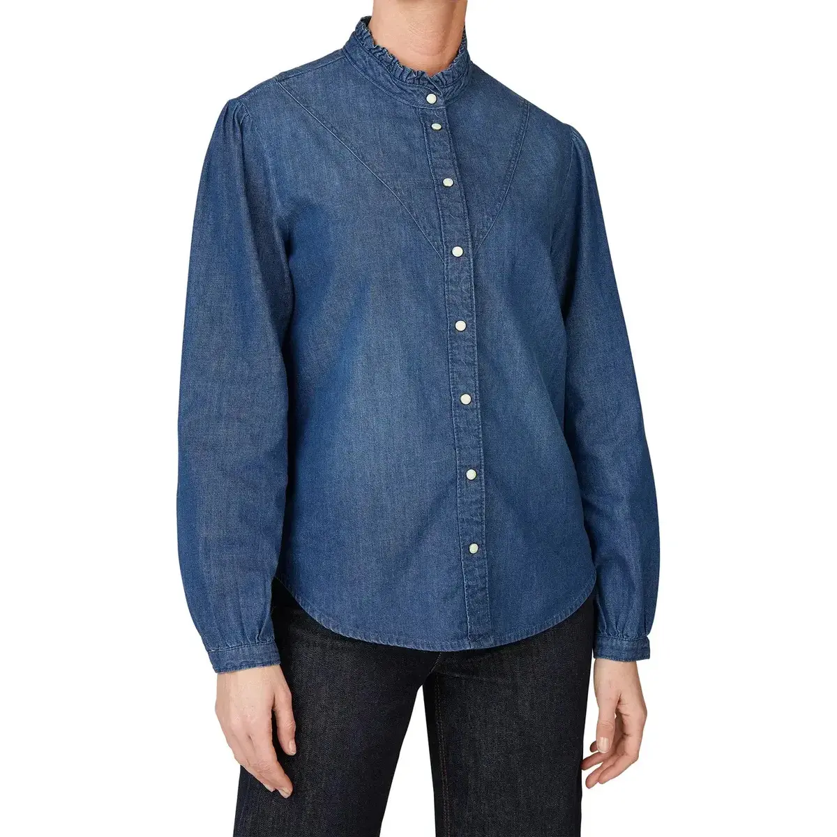 Image of Jeanshemd mit langen Ärmeln, Damen Pepe Jeans Regular
