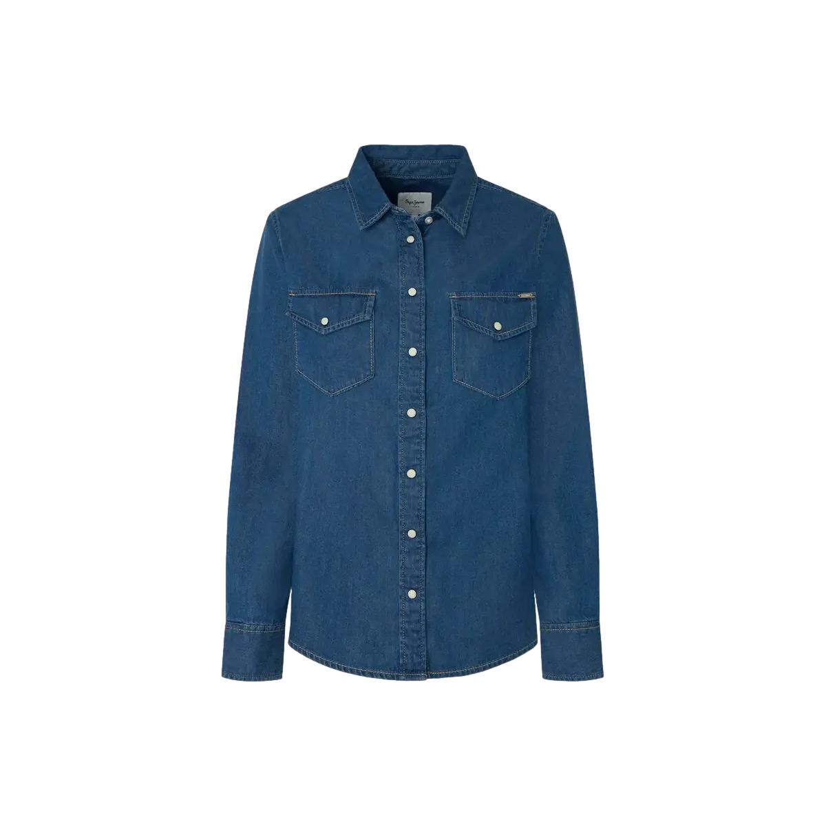 Camicia da donna in denim