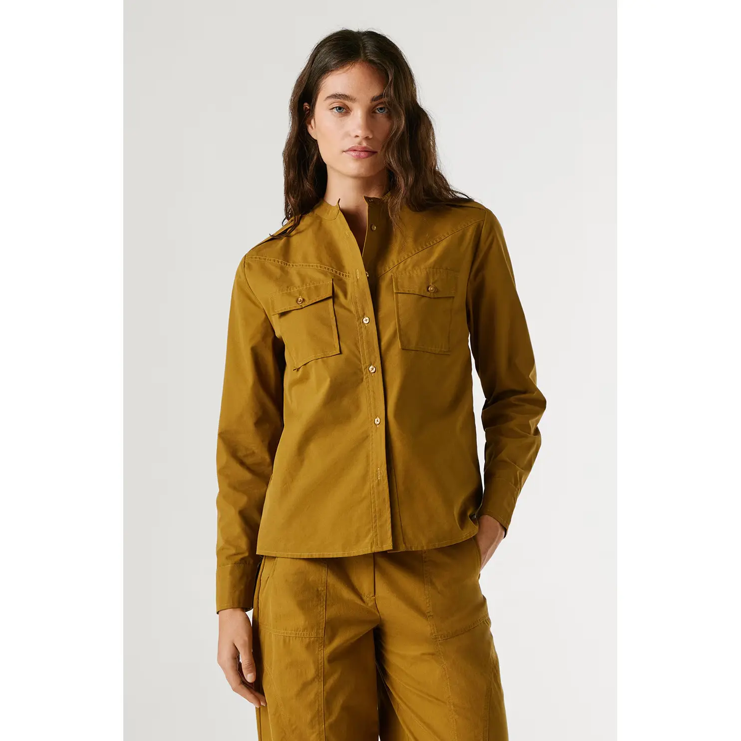 Women's long sleeve shirt Pepe Jeans Angy