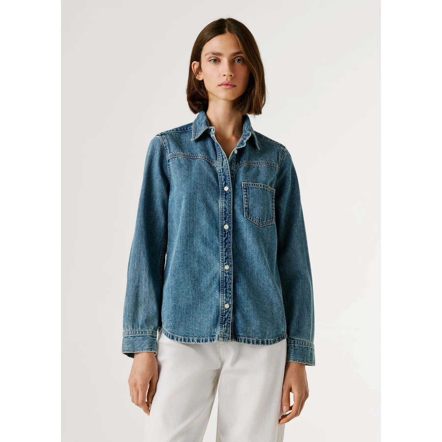 Women's denim jacket Pepe Jeans Authentic Odile