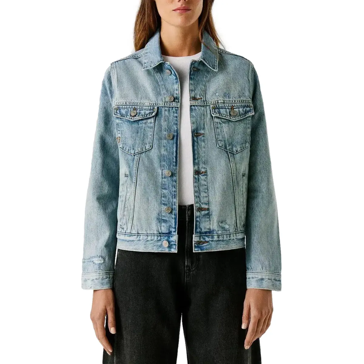 Jeansjacke Damen Pepe Jeans Crescent
