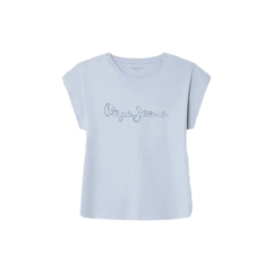 Damen T-Shirt Pepe Jeans Signature Logo II