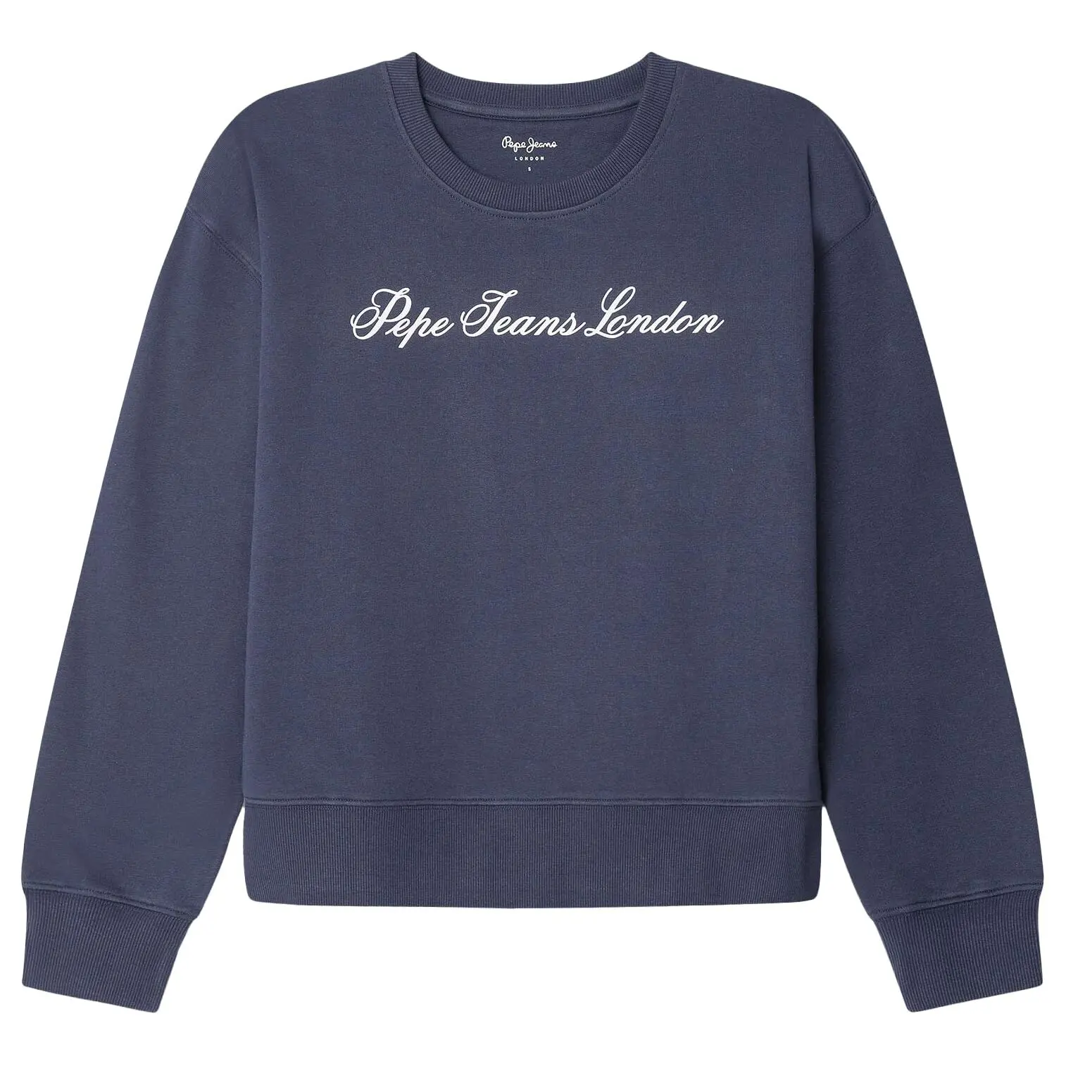 Pepe Jeans Bleu Sweatshirt Woman Basic Crew