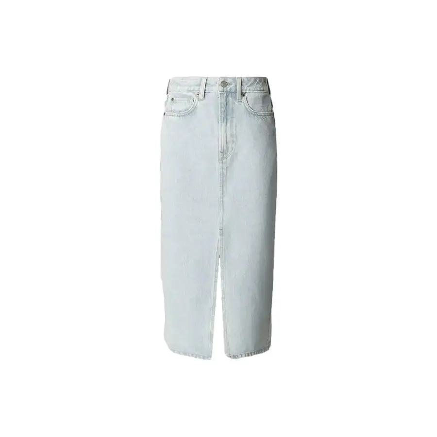 Pepe Jeans Women's Bleu Denim Skirt For Hw Nikita