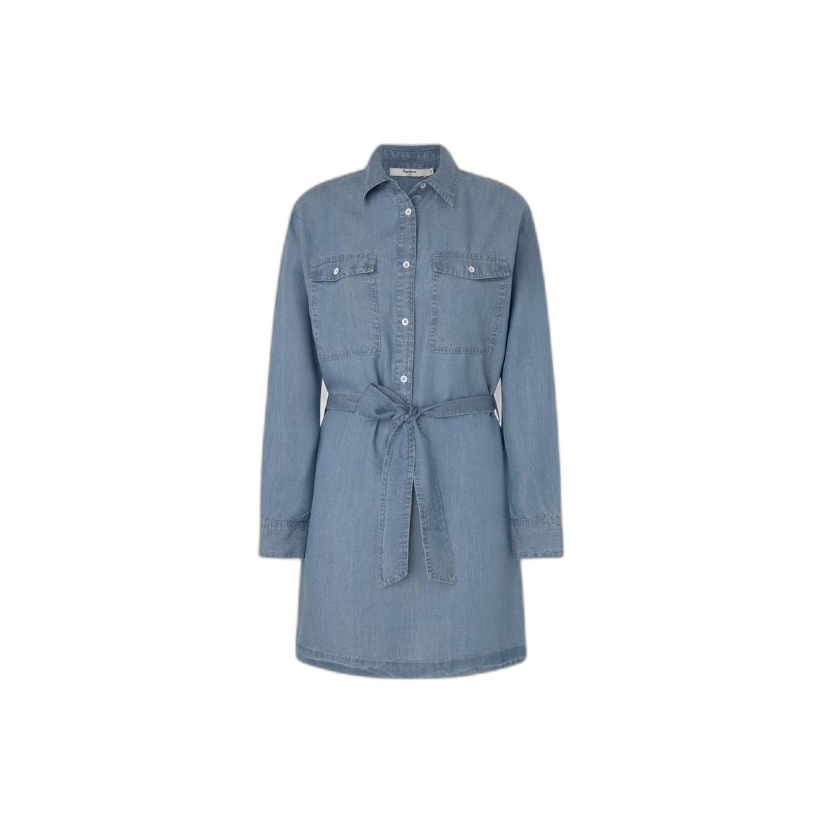 8445866558289 - Jeanskleid mit langen Ärmeln Damen Erine