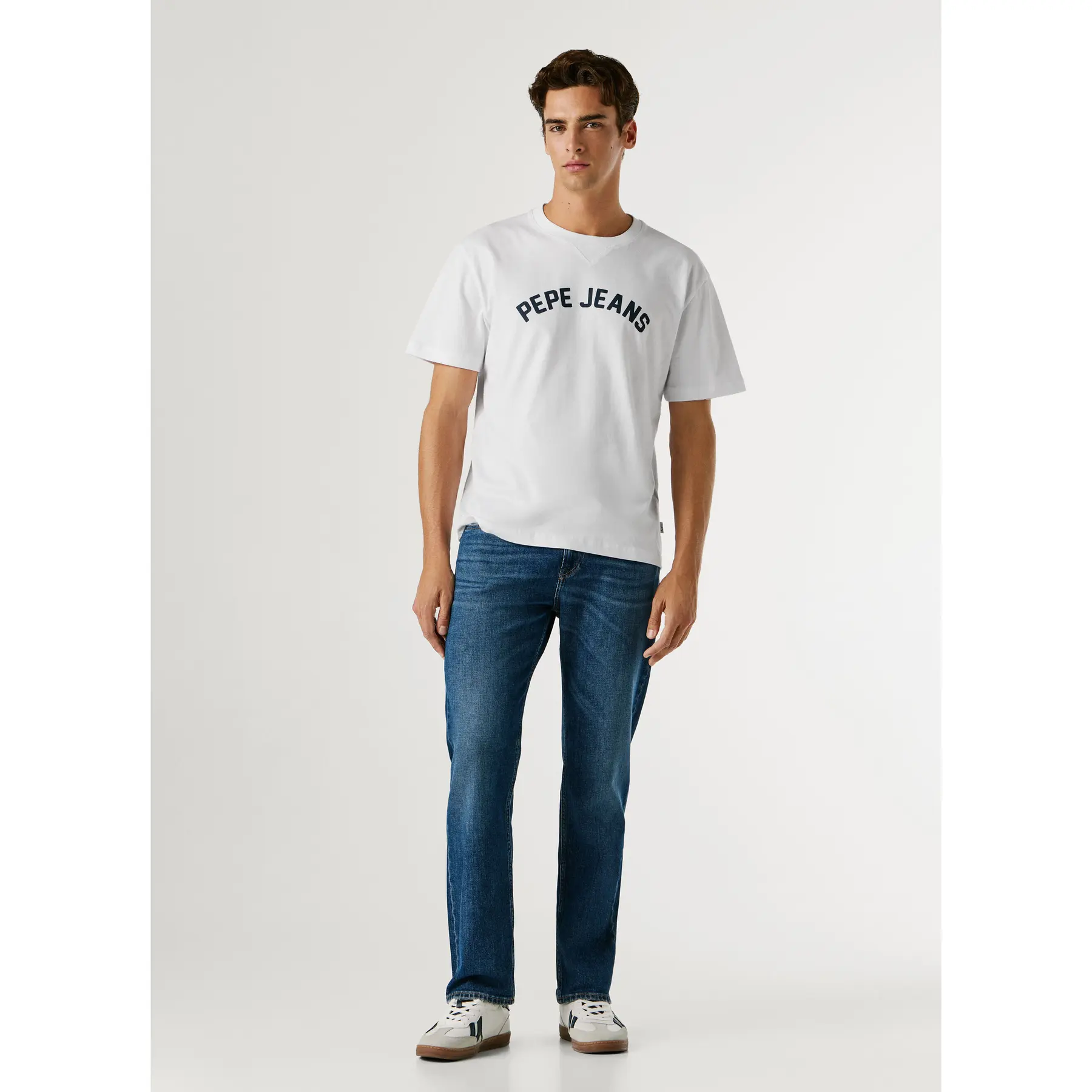 Pepe Jeans Men's Blanc T-Shirt Gio