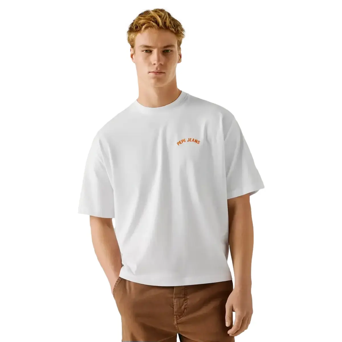 Pepe Jeans Blanc T-Shirt Gideon