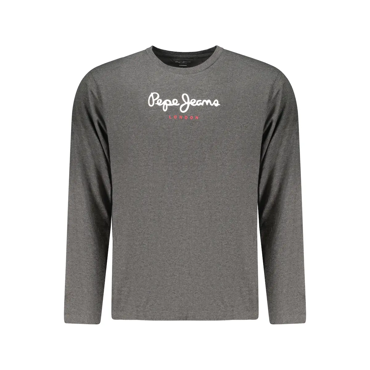 Pepe Jeans Unisex Gris Long Sleeve T-Shirt Eggo