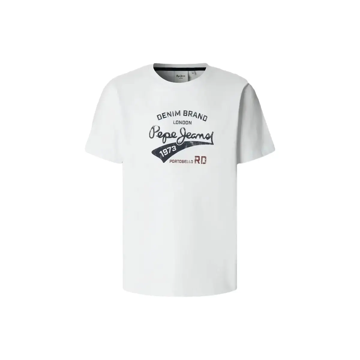 Pepe Jeans Men's Blanc T-Shirt Giles