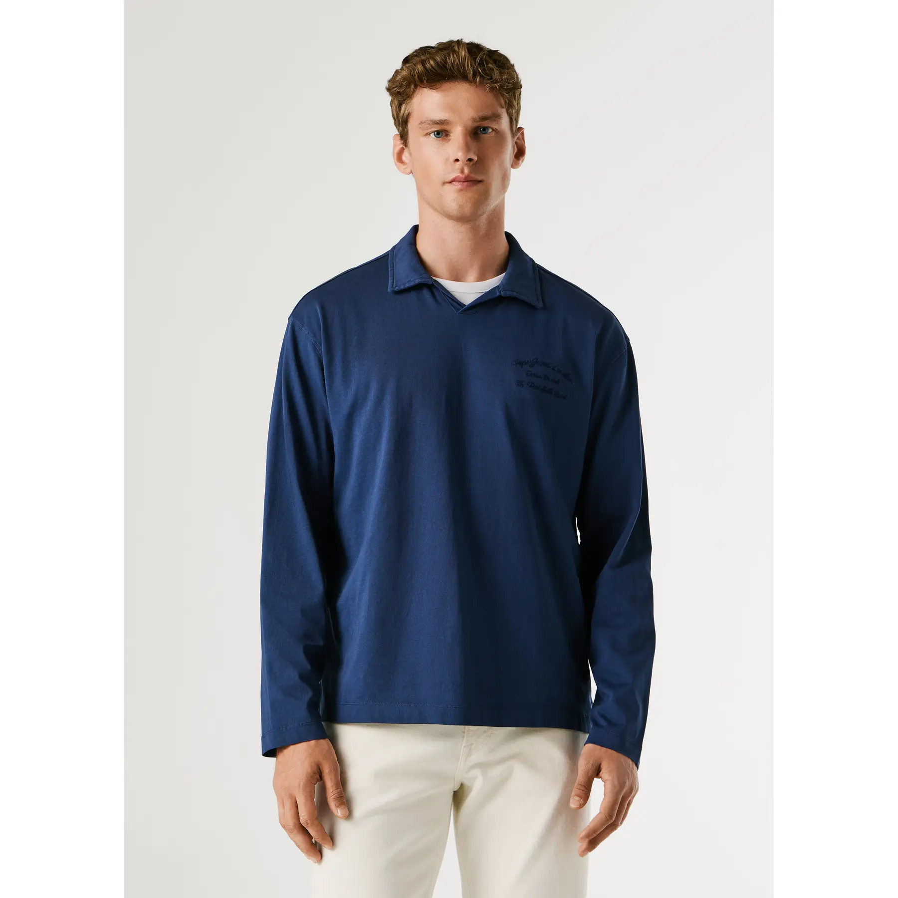 Long-sleeved polo shirt Pepe Jeans Cyril