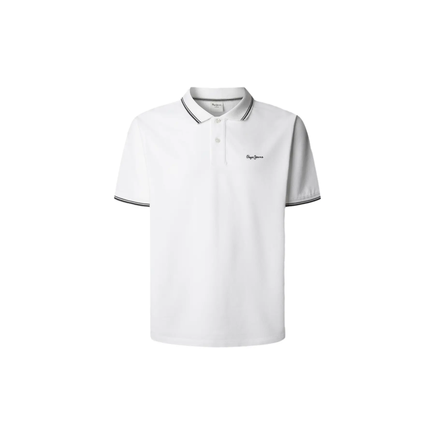 Pepe Jeans Men's Blanc Polo Carson