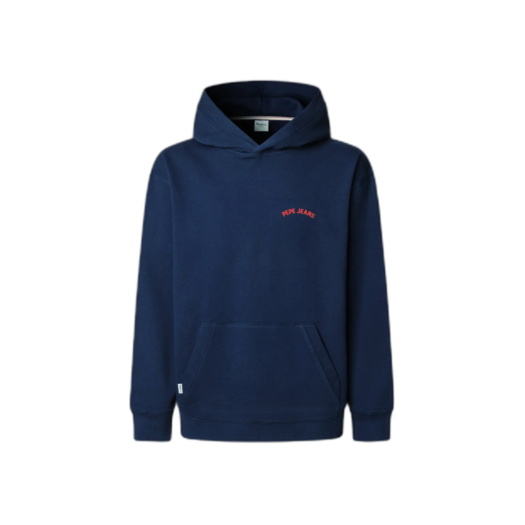 Pepe Jeans Men's Bleu Hooded Sweatshirt Gideon