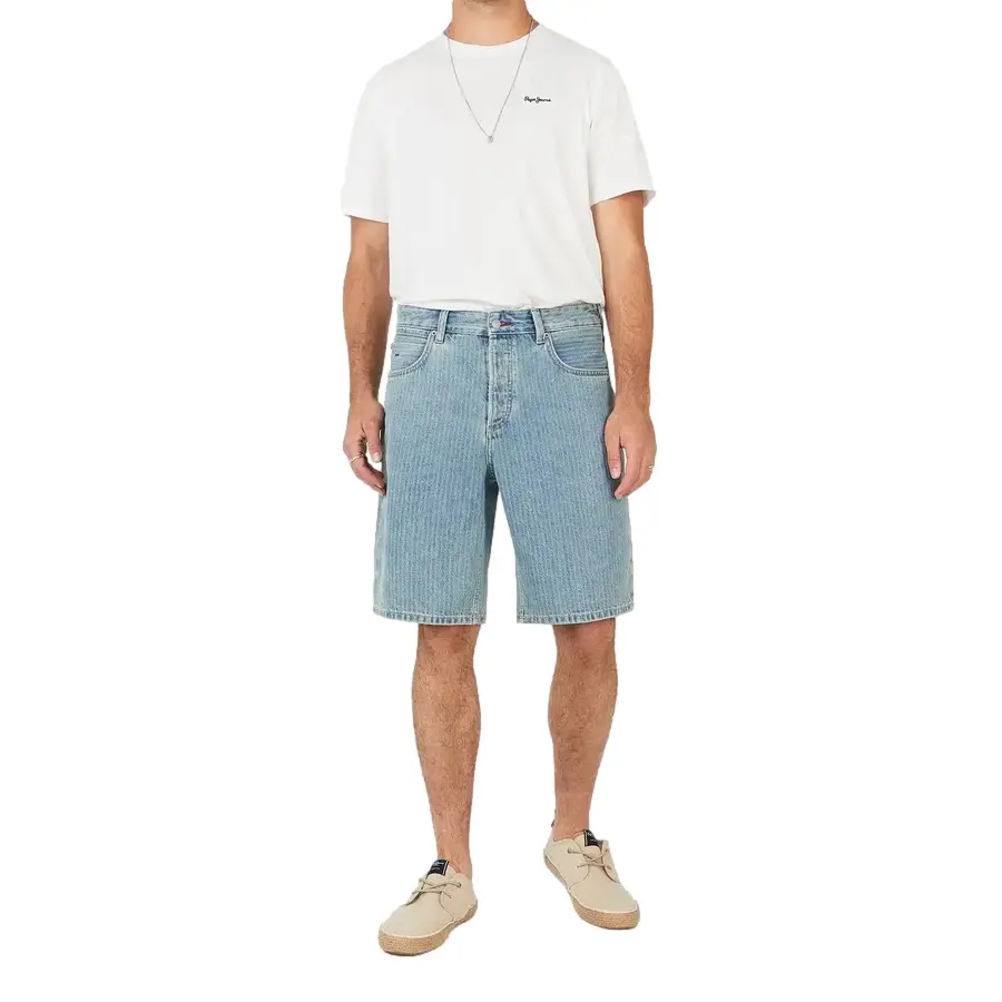 Image of Short Pepe Jeans Helix Striped