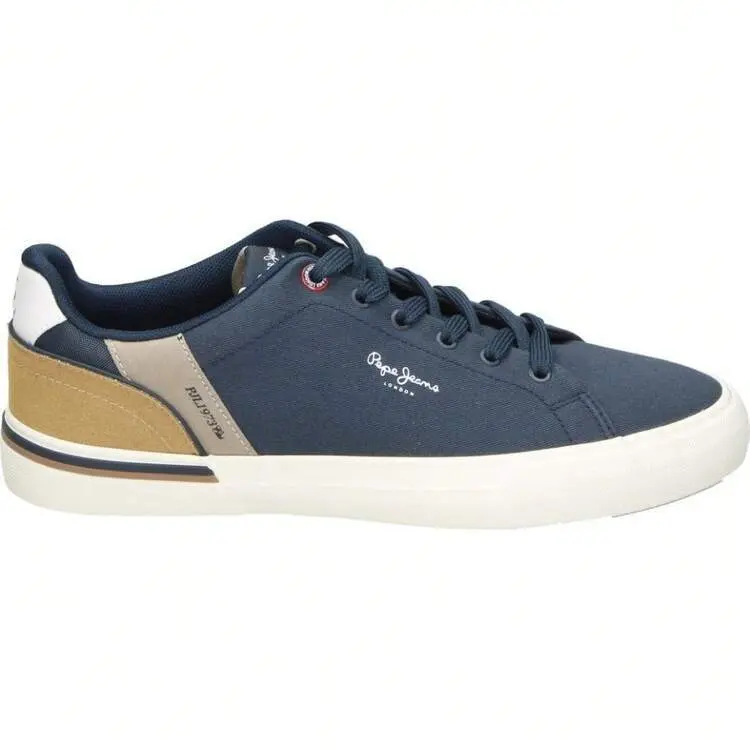 Pepe Jeans Men's Bleu Baskets Kenton State