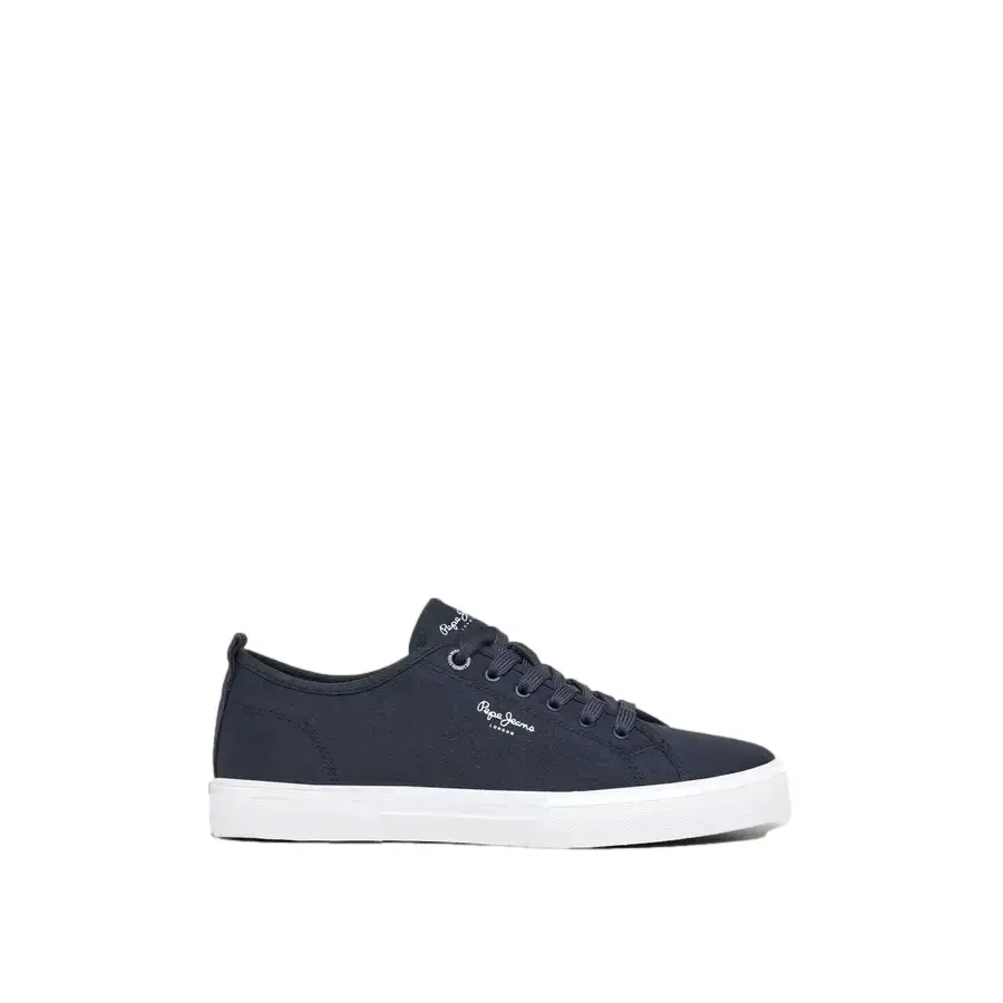 Pepe Jeans Men's Bleu Trainers Basic