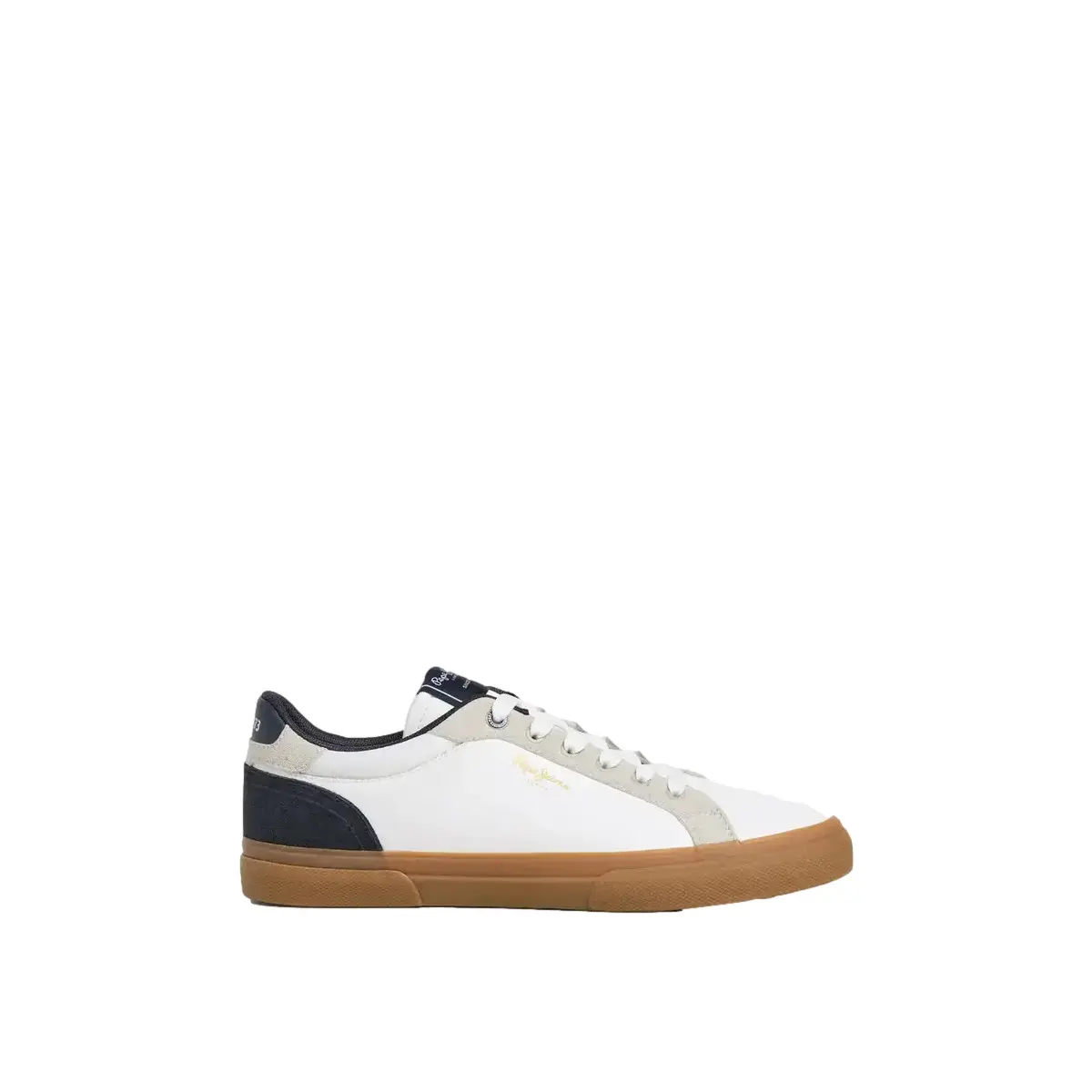 Pepe Jeans Men's Blanc Baskets Kenton City