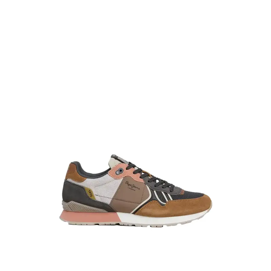 Pepe Jeans Men's Marron Trainers Brit Land