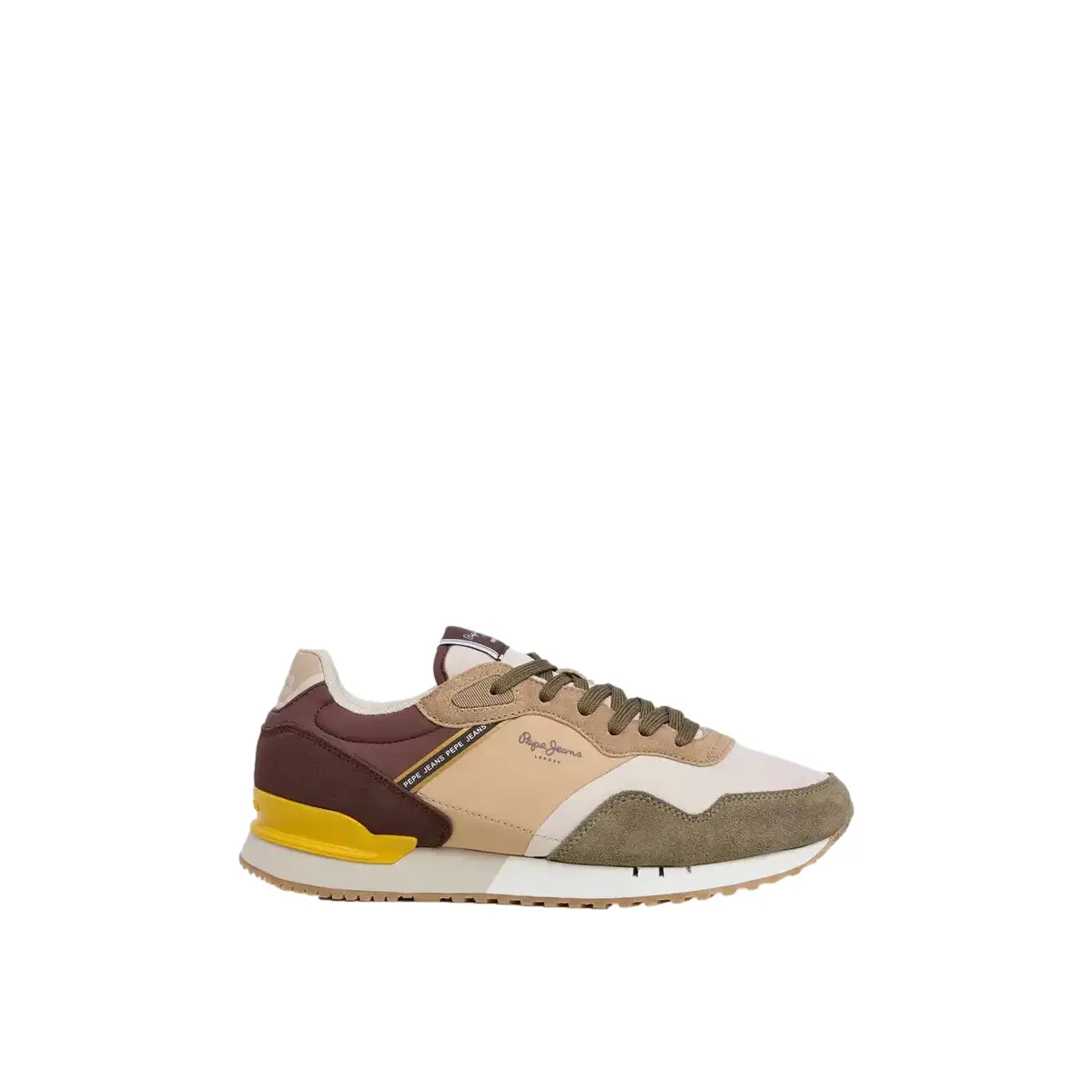 Pepe Jeans Men's Vert Baskets London Soft