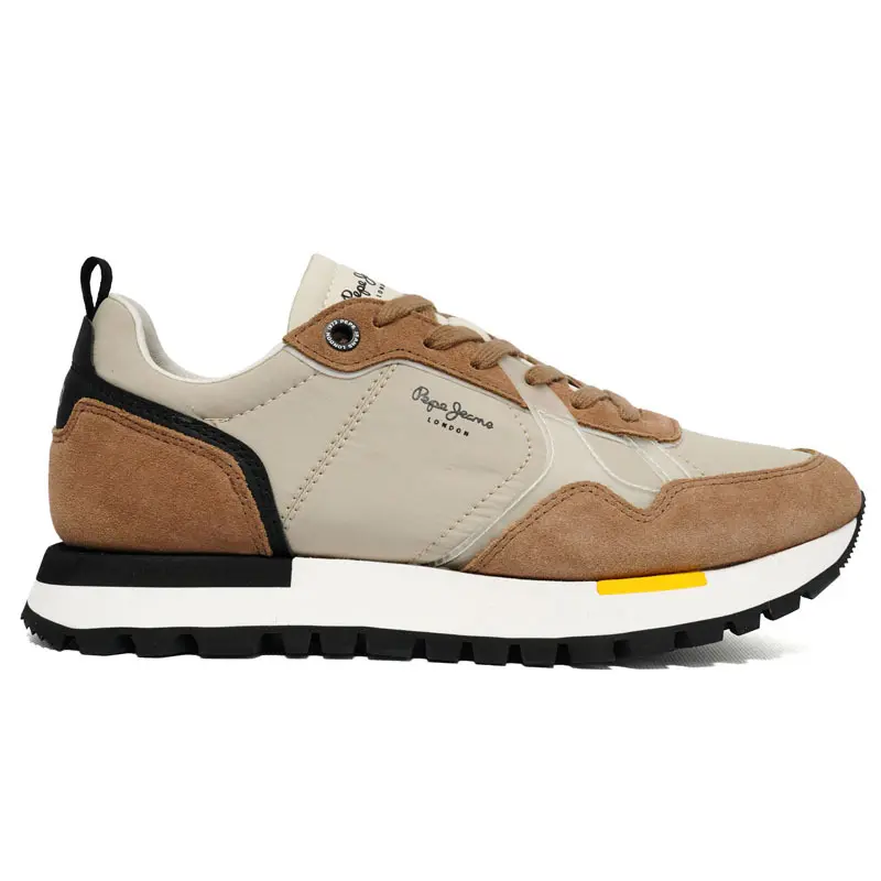 Pepe Jeans Men's Beige Baskets Ari Urban