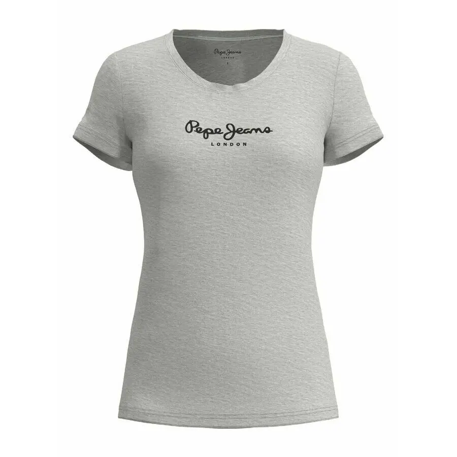 8445512331686 - T-Shirt Damen Baumwolle hellgrau
