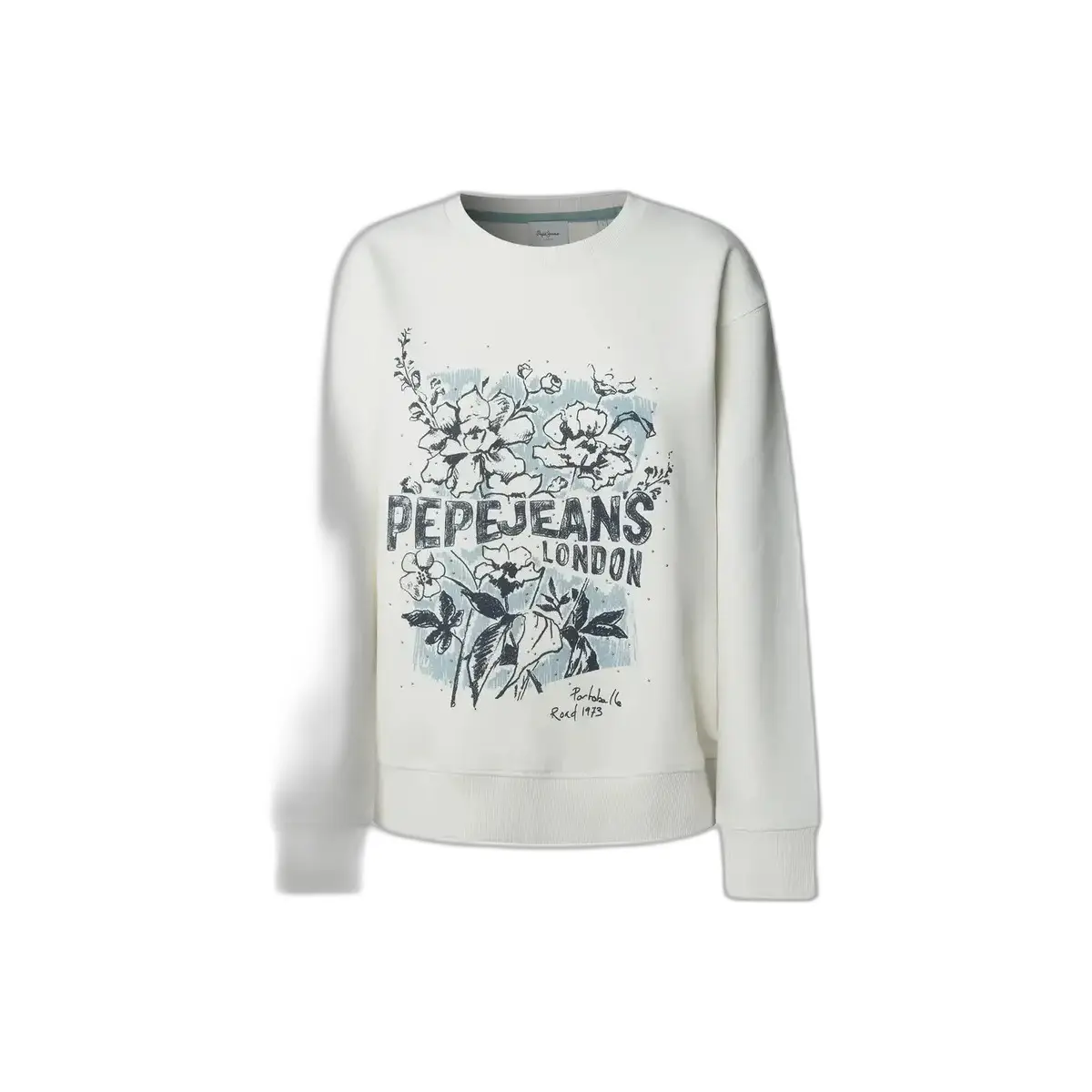 Pepe Jeans Blanc Sweatshirt Woman Beda