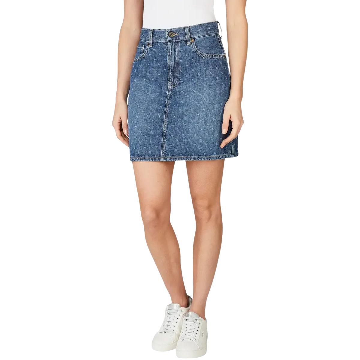 8447166614153 - Jeansrock Damen HW Mini