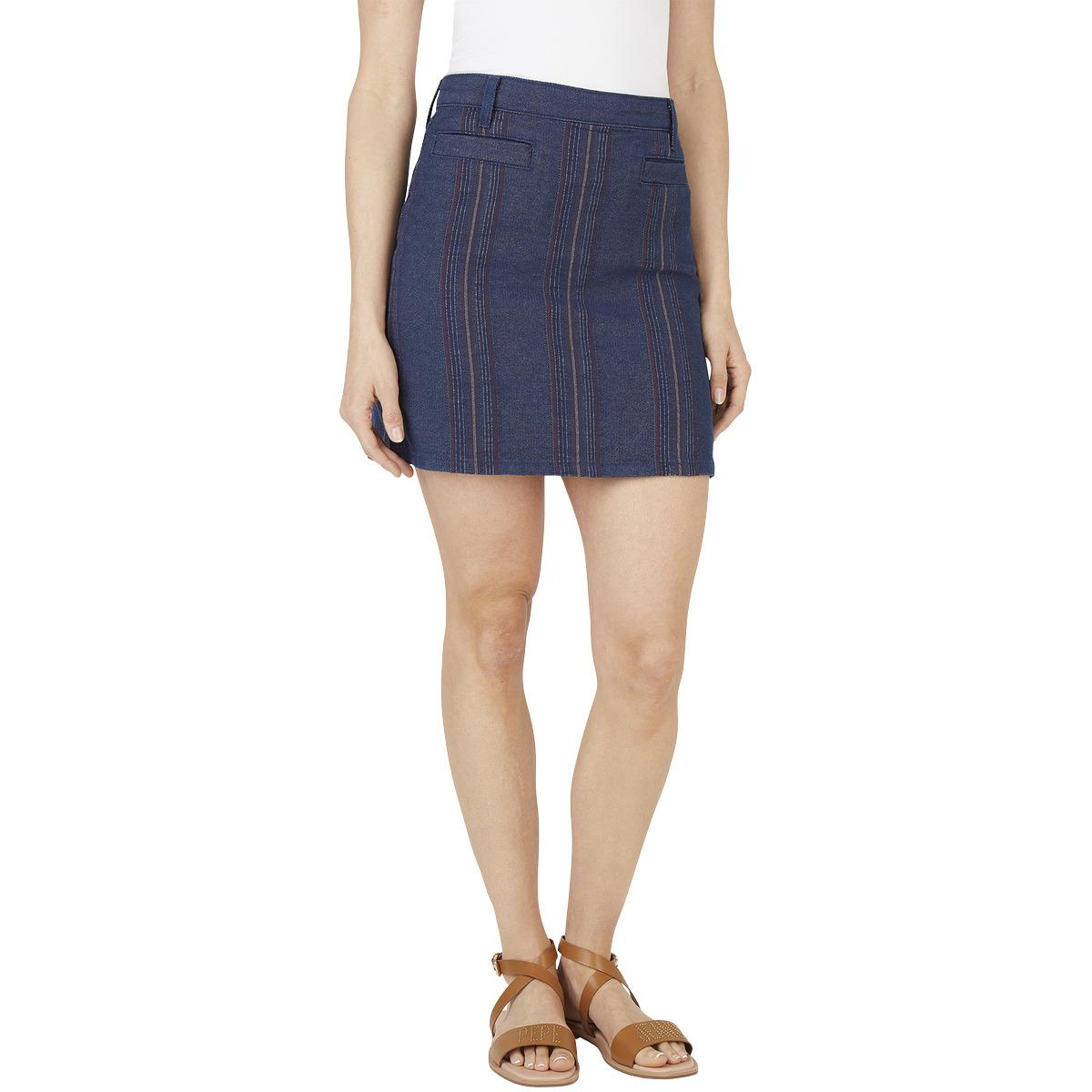 8447166217712 - Jeansrock Damen HW Weave