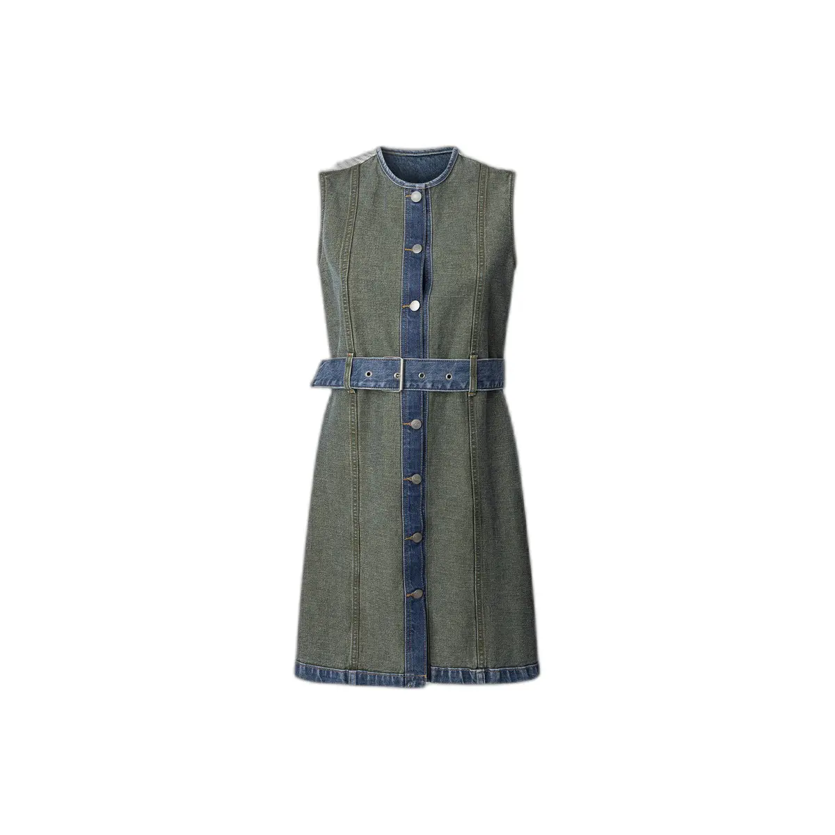 Ärmelloses Jeanskleid Damen Pepe Jeans W11 Rever