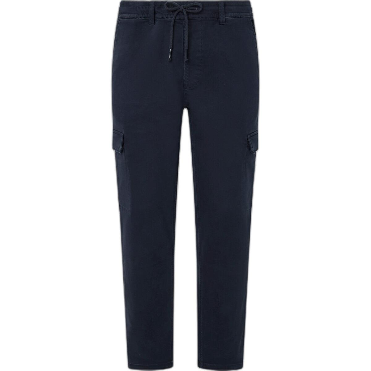 8447166078818 - Slim Fit Cargohose mit Kordelzug Modell Gymdigo