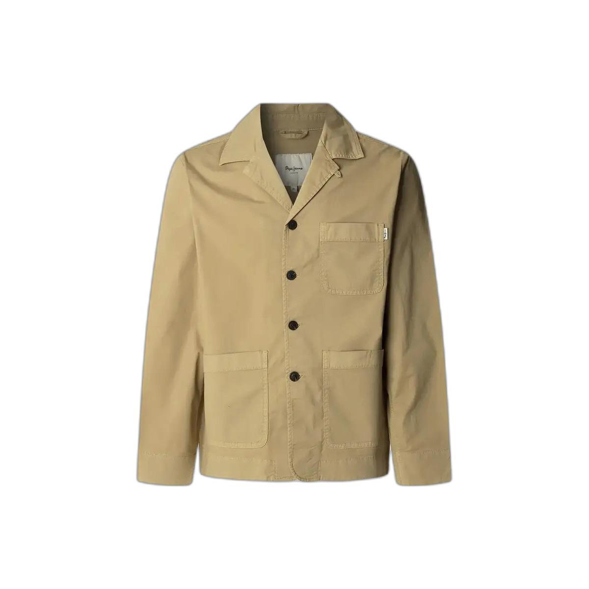 8447166491877 - Regular Fit Hemdjacke aus Baumwoll-Mix